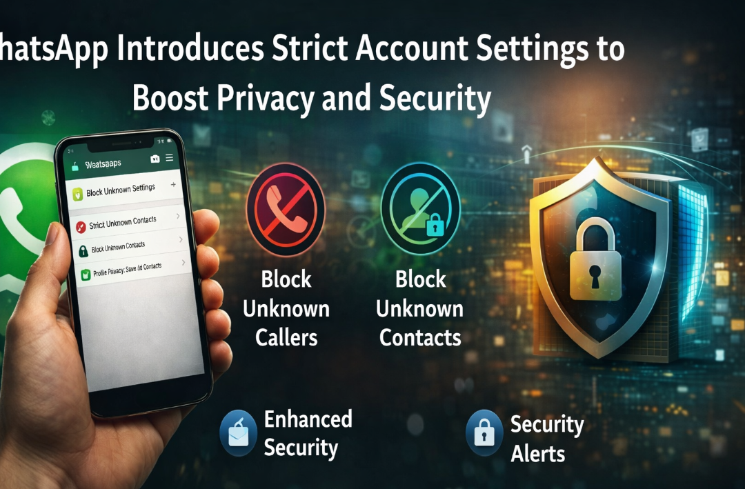 WhatsApp Introduces Strict Account Settings to Boost Privacy and Security