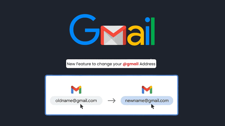 Gmail Users Can Now Change Primary Email Addresses, Announces Google