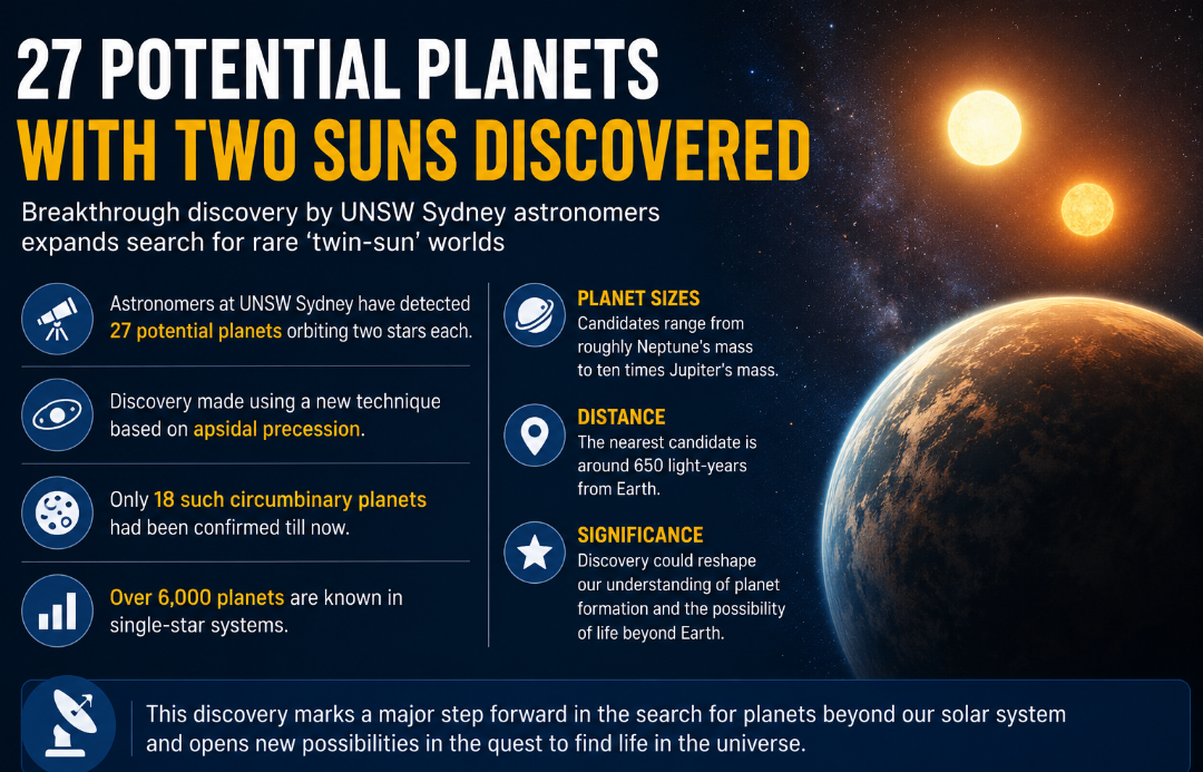 Scientists Stunned! 27 New ‘Twin-Sun’ Planets May Rewrite What We Know About Space