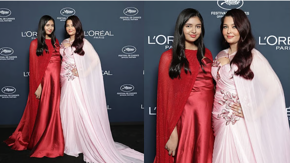 Aaradhya Bachchan Makes Cannes Red Carpet Debut Alongside Aishwarya Rai