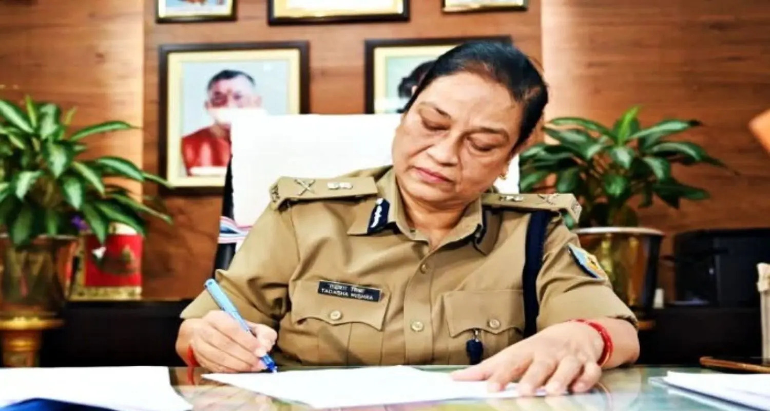 DGP Tadasha Mishra to Lead High-Level Law and Order Review in Ranchi