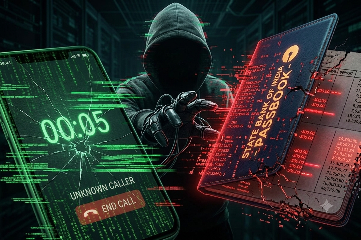 Cyber Fraudsters Target Pensioner in Gumla, Withdraw ₹72,500 Through Bank Account Manipulation