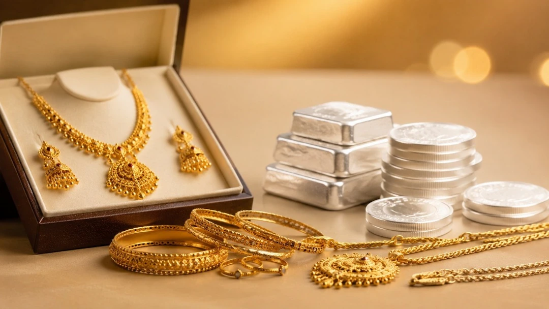 Gold, Silver Prices Fall: 24K Gold Slips Below ₹1.42 Lakh Per 10 Grams