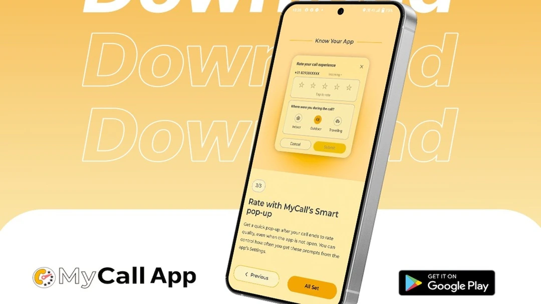 TRAI Launches ‘MyCall’ App to Tackle Call Drops, Android Users Can Now Rate Call Quality