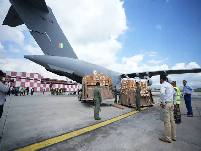 India Sends 68 Tonnes of Aid to Flood-Hit Nepal