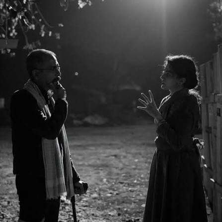 Taapsee Pannu Steals the Spotlight at Gandhari Screening in a Chic Black-and-White Look
