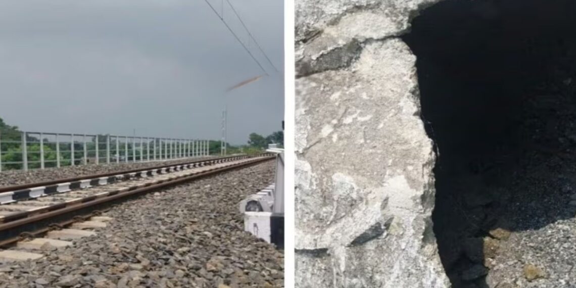 Rs 4,410-Crore Bihar Rail Project Faces Safety Concerns After Rain-Triggered Erosion
