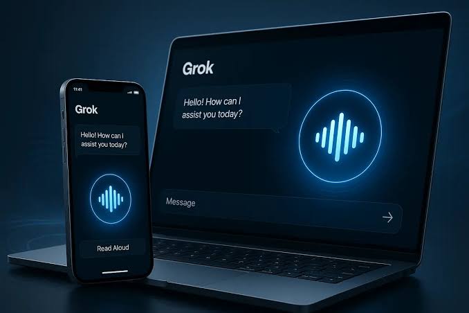Grok Bot Adds Voice Assistant for Real-Time Conversations