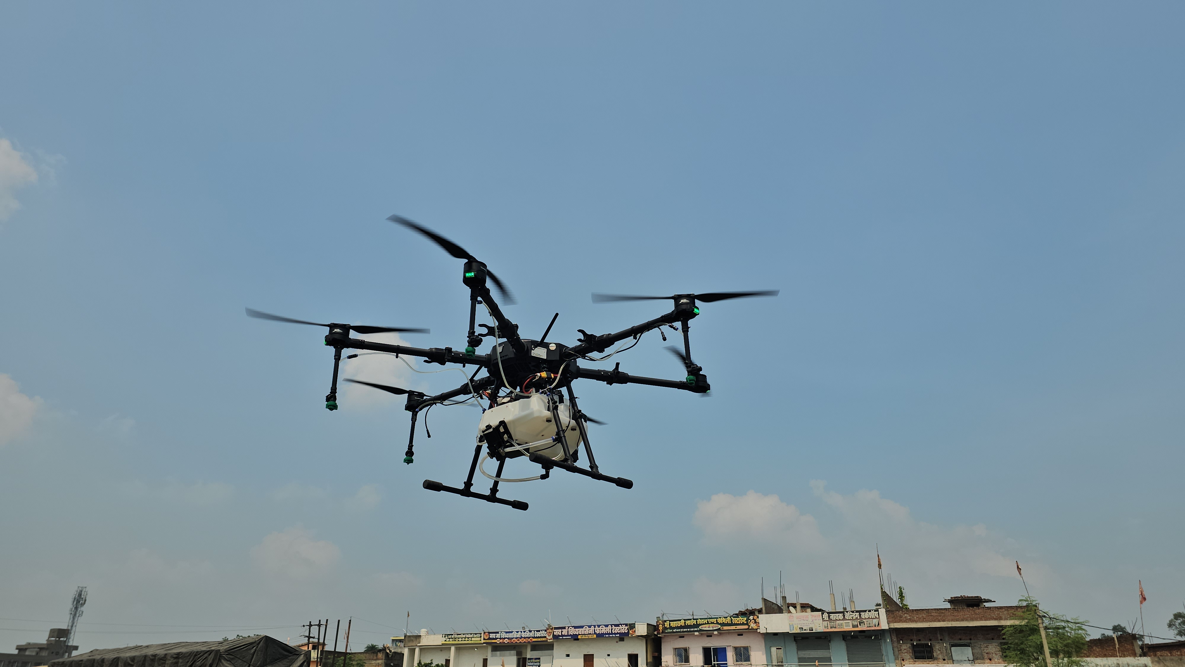Hazaribagh Tests Drone Technology for Faster Farm Spraying
