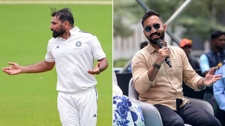 Karthik Rules Out Shami Return for India’s 2027 World Cup Squad