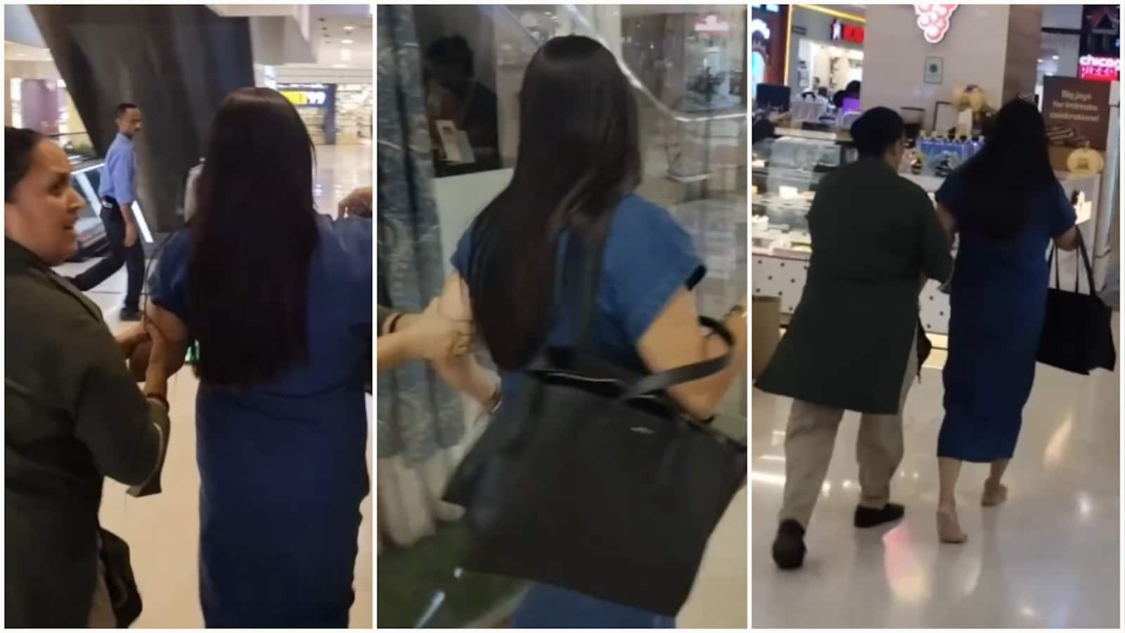 Woman Allegedly Caught Stealing Ghee, Refined Oil at Noida Mall