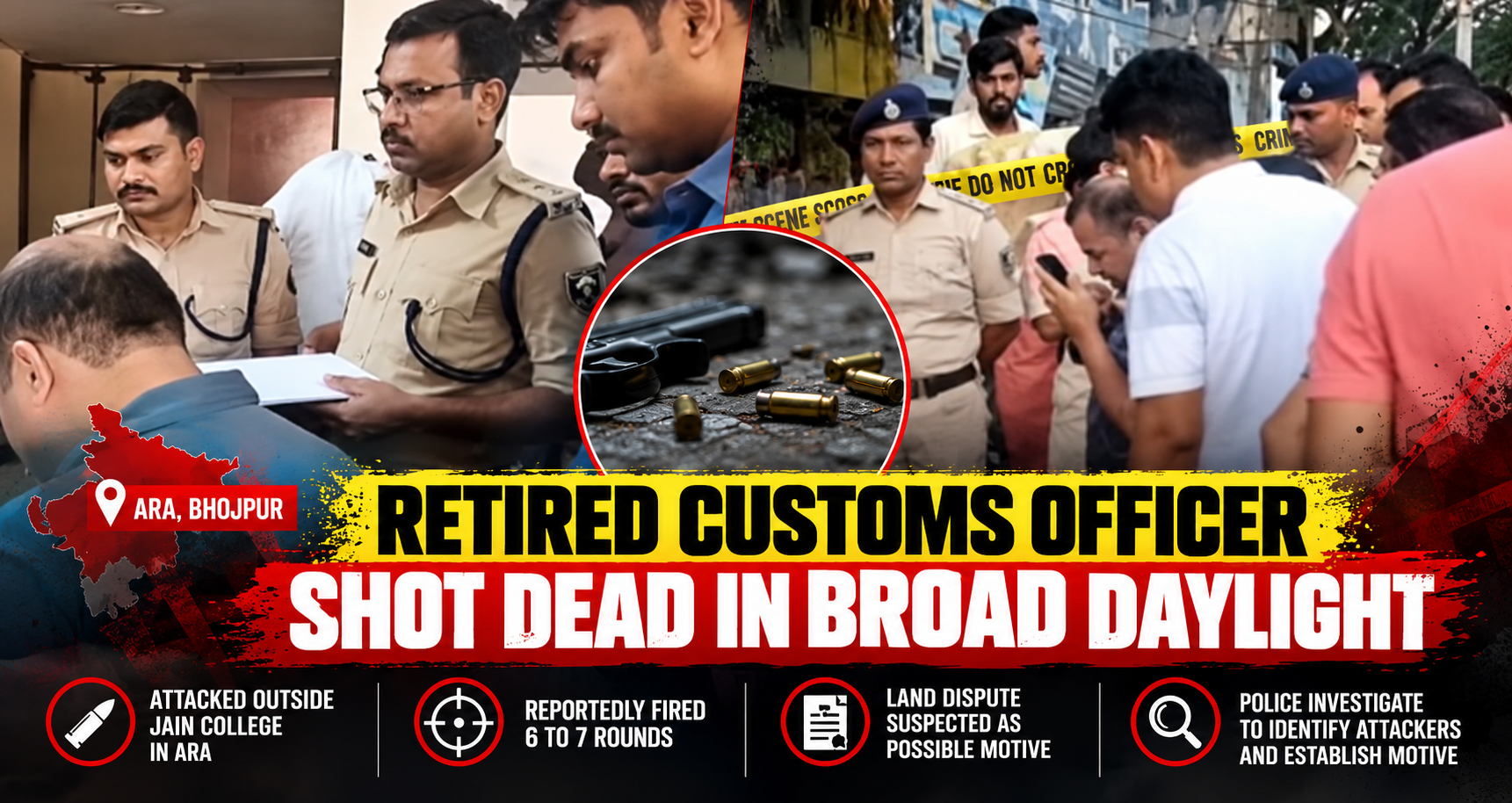 Retired Customs Officer Shot Dead in Broad Daylight in Ara