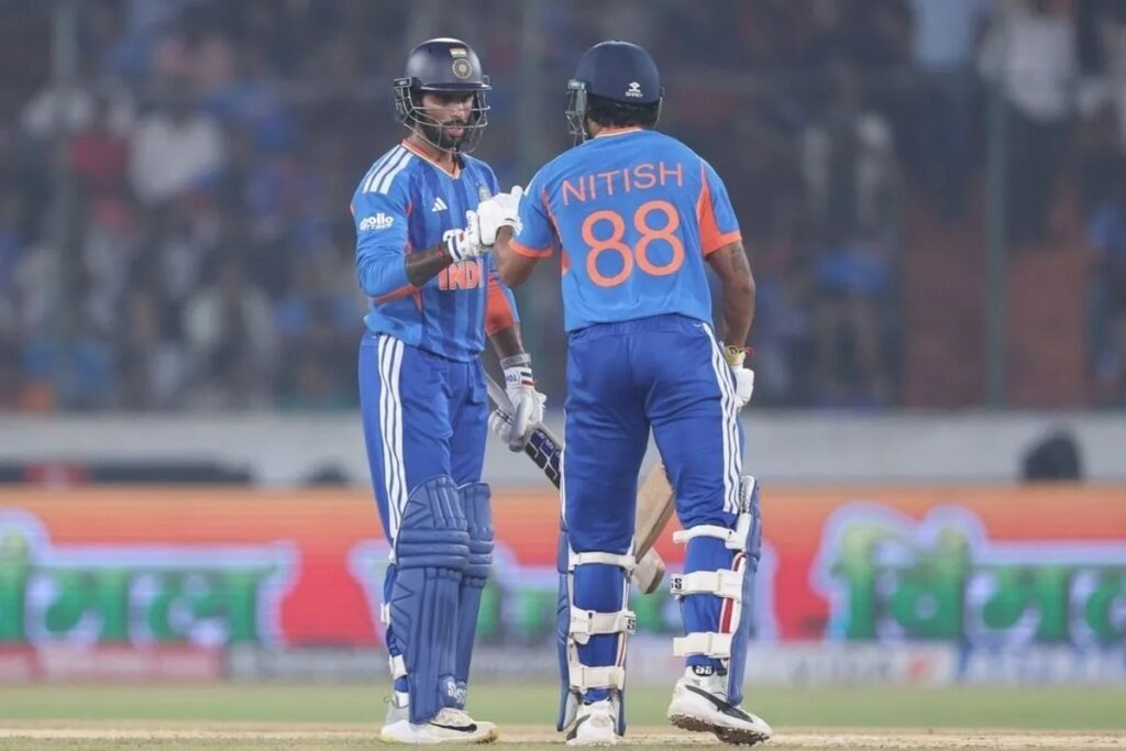 Tilak Varma, Nitish Reddy Guide India to Thrilling Four-Wicket Victory Over New Zealand